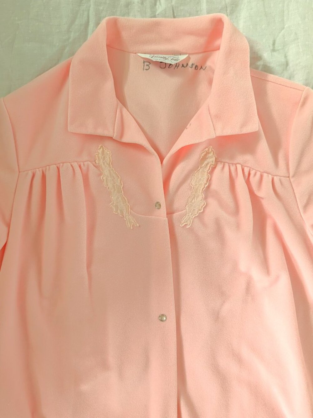 VTG Lot of 3 80s Nightgowns Robes House Dress Vanity Fair Sears M/L Cottagecore - Picture 8 of 16